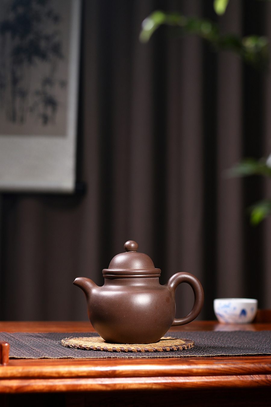 名家鲍廷博作品《掇球》