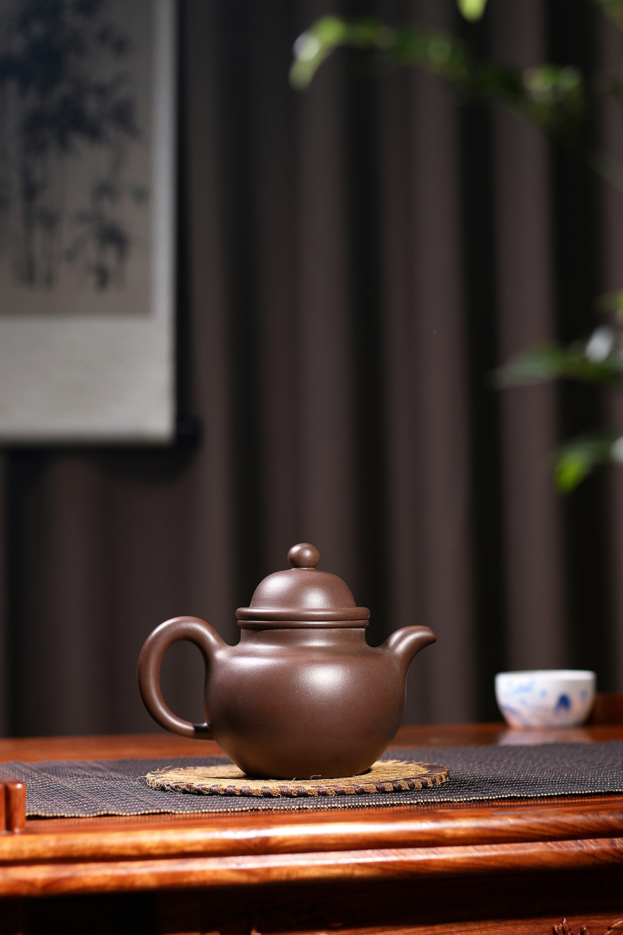 名家鲍廷博作品《掇球》