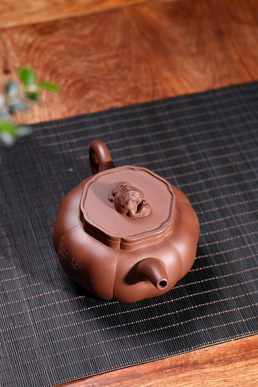 名家江案卿作品《狮球(邵云如刻)》