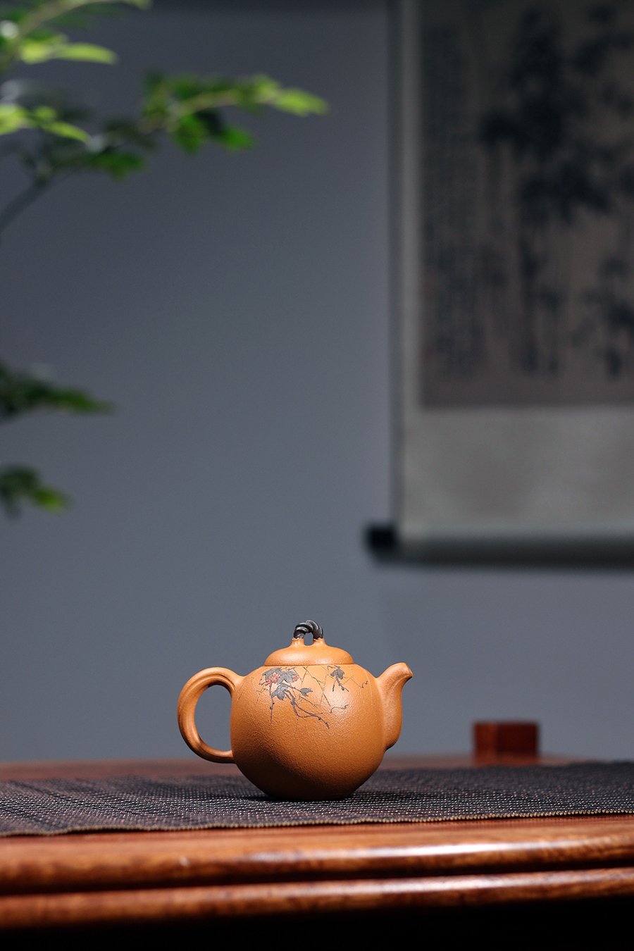 名家储集泉作品《庭院深深》