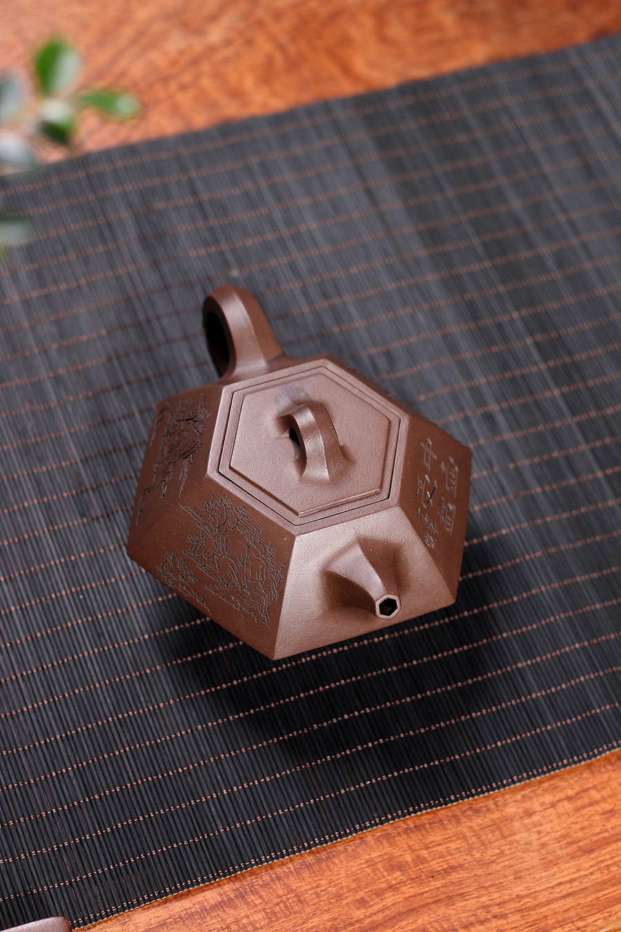 名家周尊严作品《六方合斗(毛国强铭)》