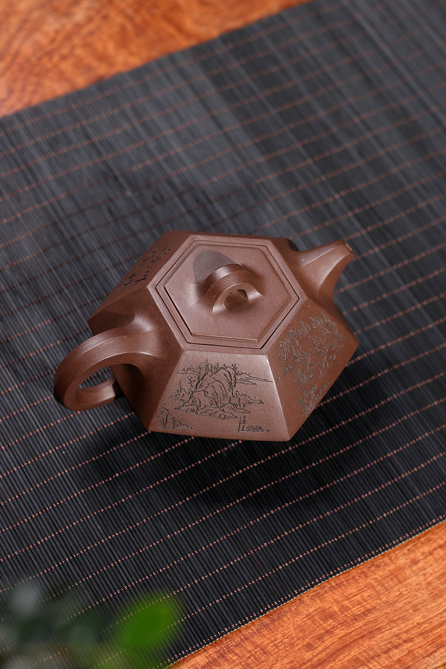 名家周尊严作品《六方合斗(毛国强铭)》