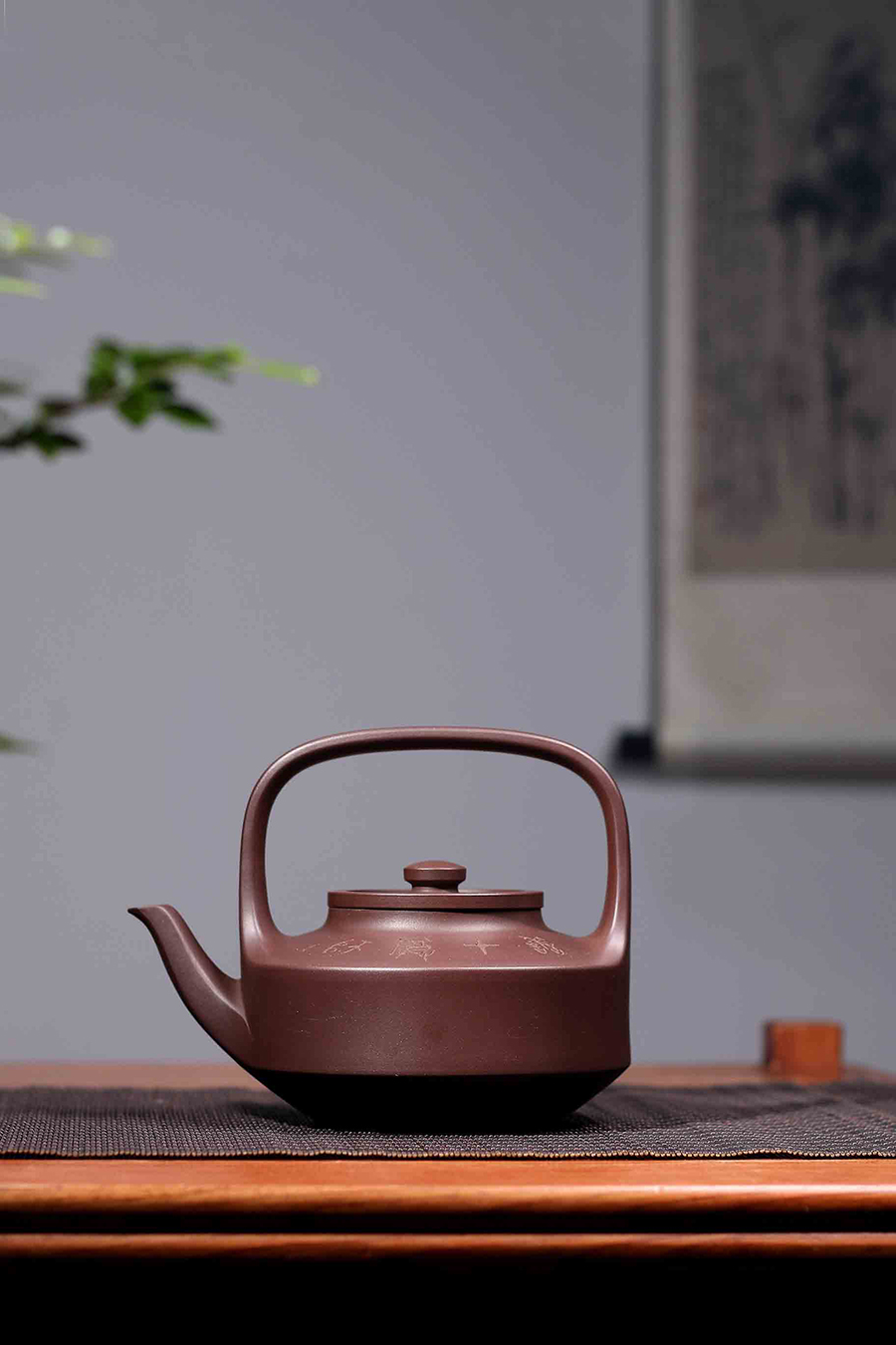 名家吴群祥作品《景舟提璧(吴东元铭)》