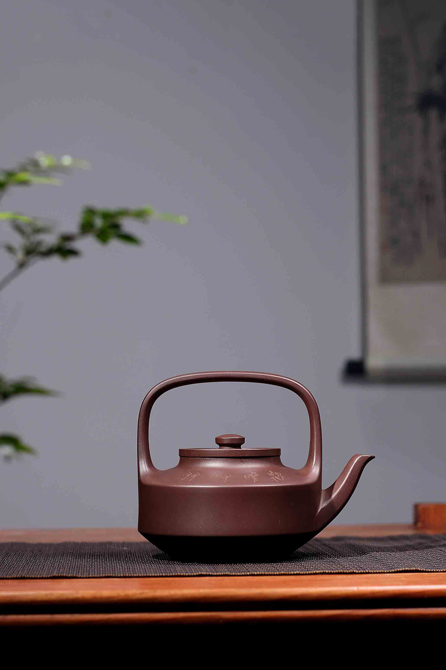 名家吴群祥作品《景舟提璧(吴东元铭)》