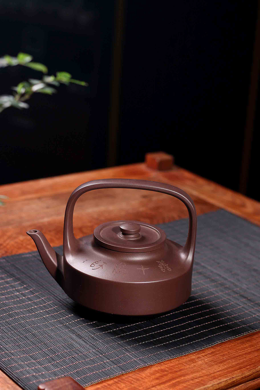 名家吴群祥作品《景舟提璧(吴东元铭)》