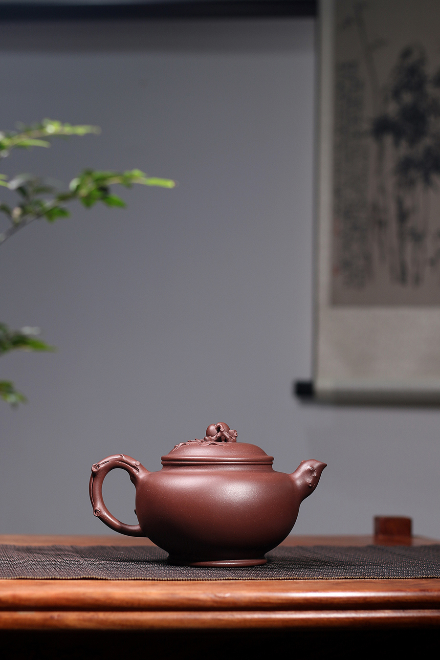 名家谈跃伟作品《福寿》