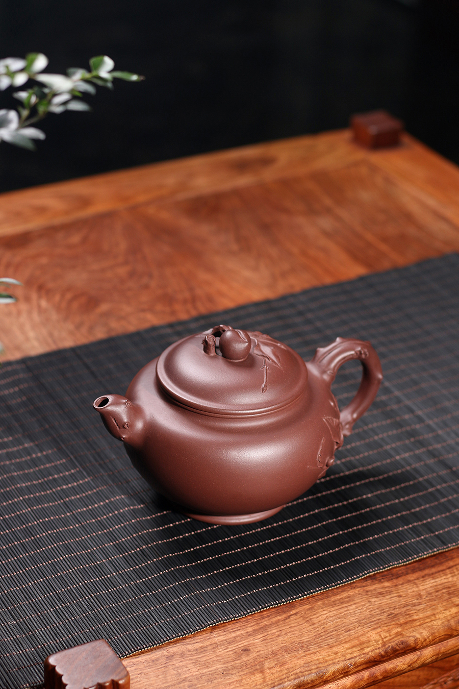 名家谈跃伟作品《福寿》