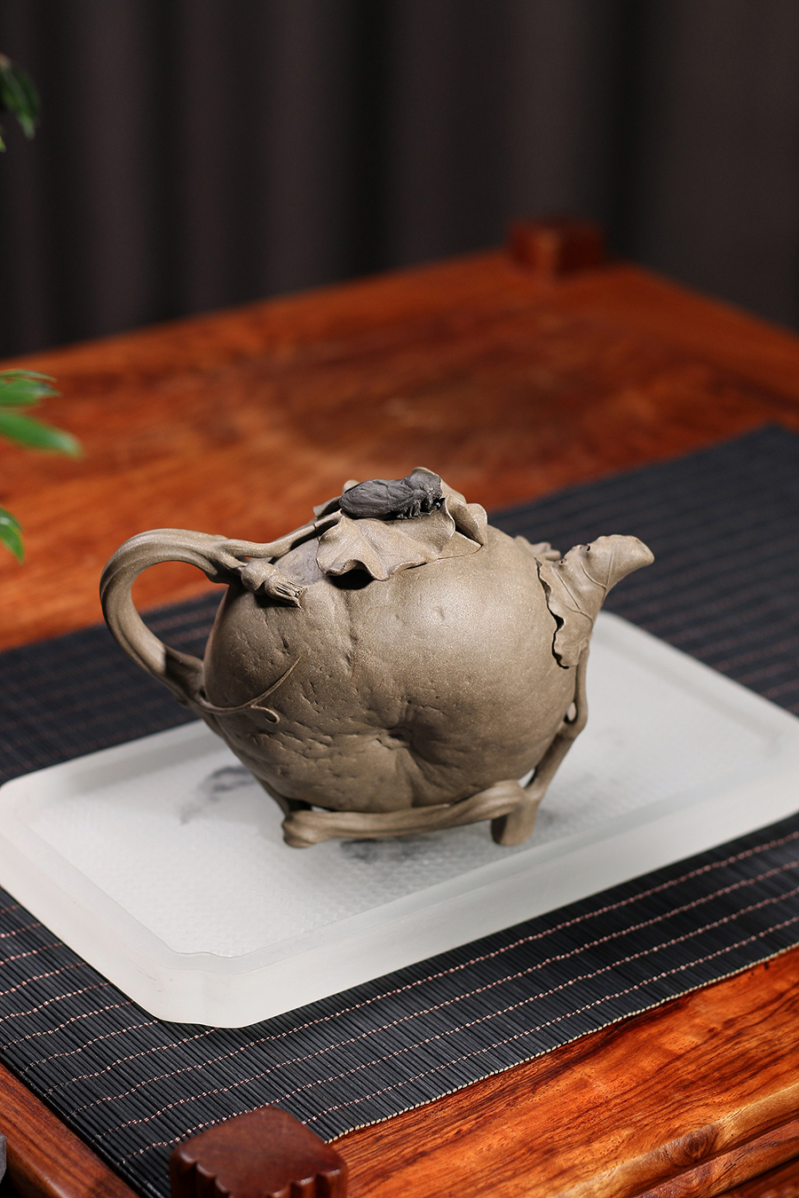 王小龙制蝉鸣南瓜壶