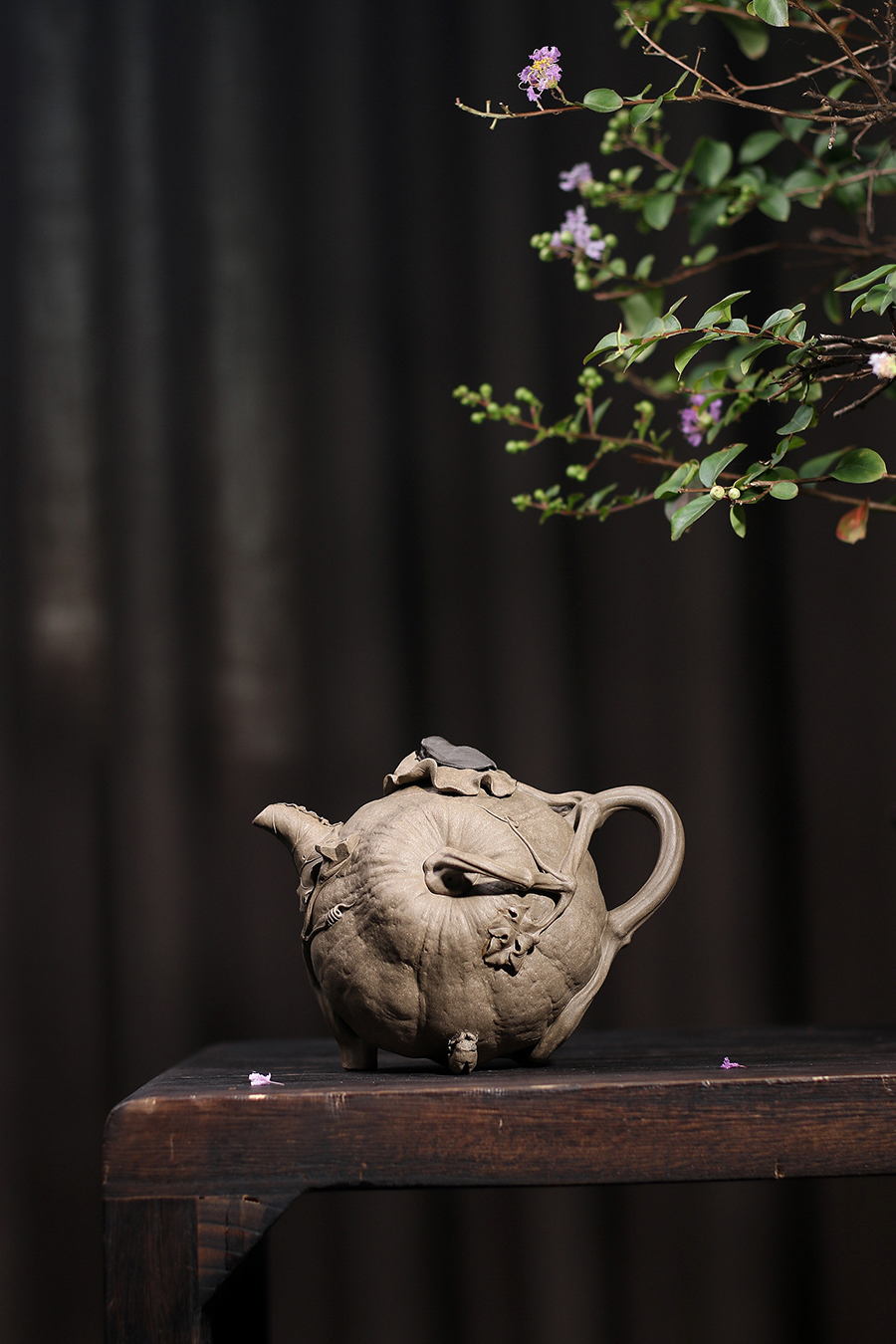 王小龙制蝉鸣南瓜壶