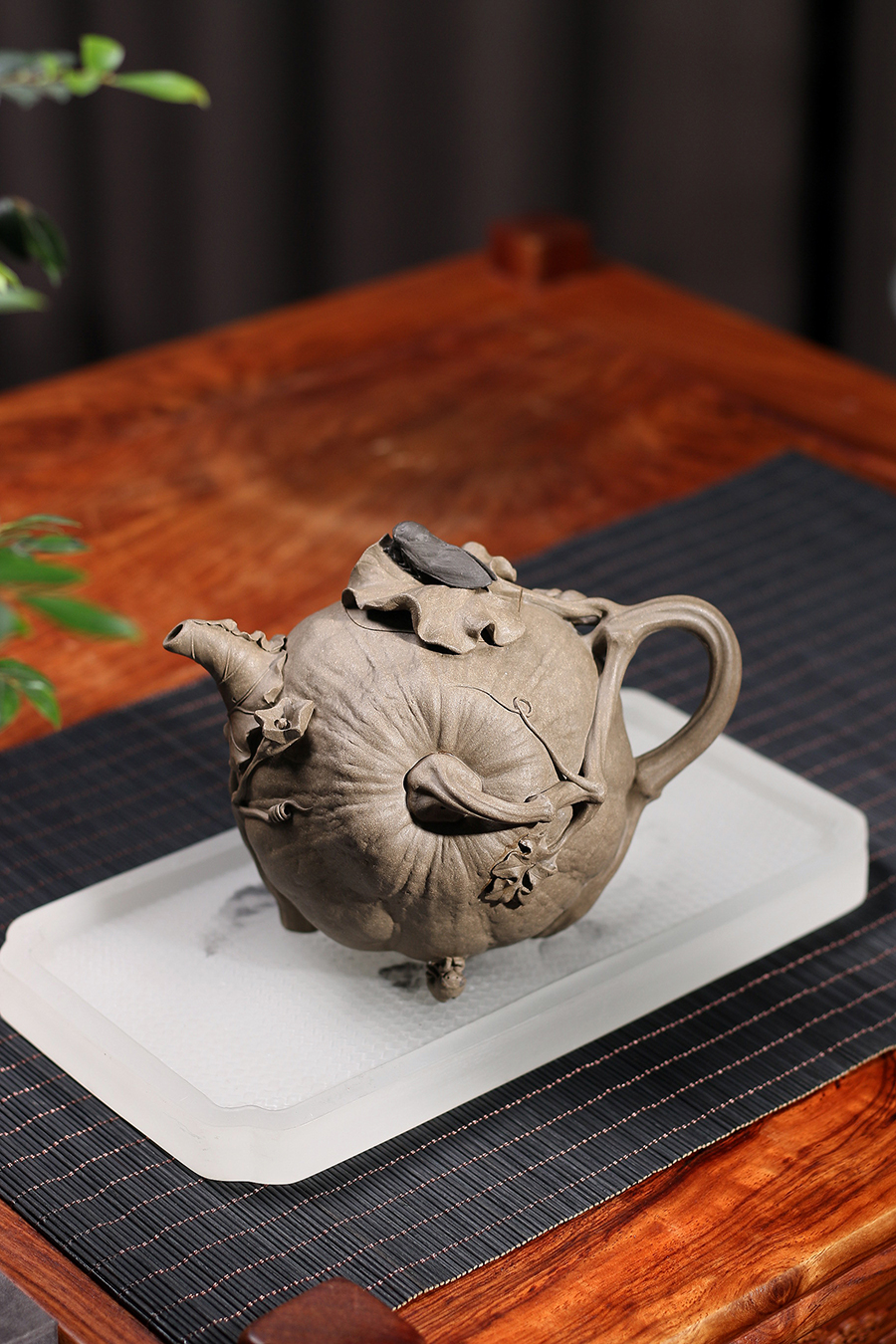 王小龙制蝉鸣南瓜壶