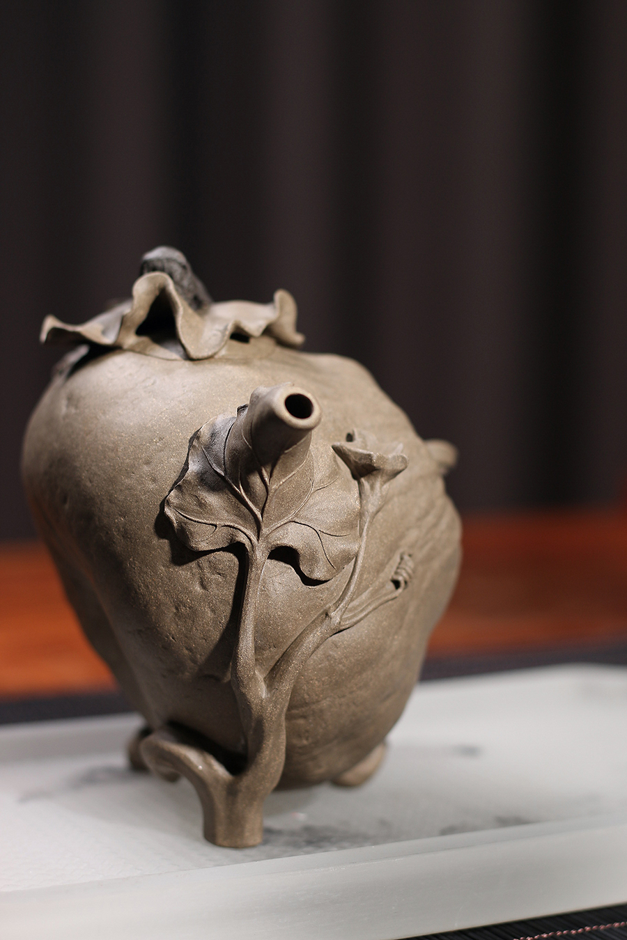 王小龙制蝉鸣南瓜壶