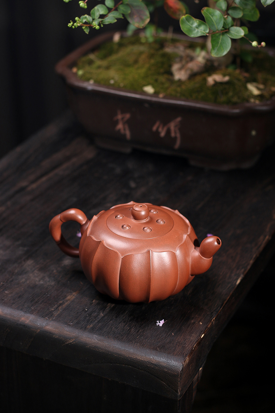 凌锡苟制莲子壶