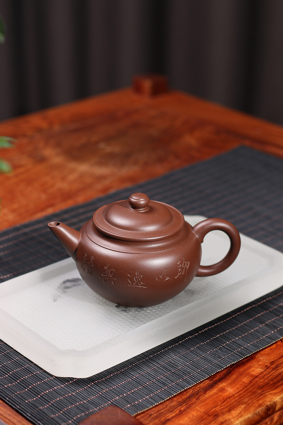 李碧芳制大亨笠帽壶(谭泉海铭)