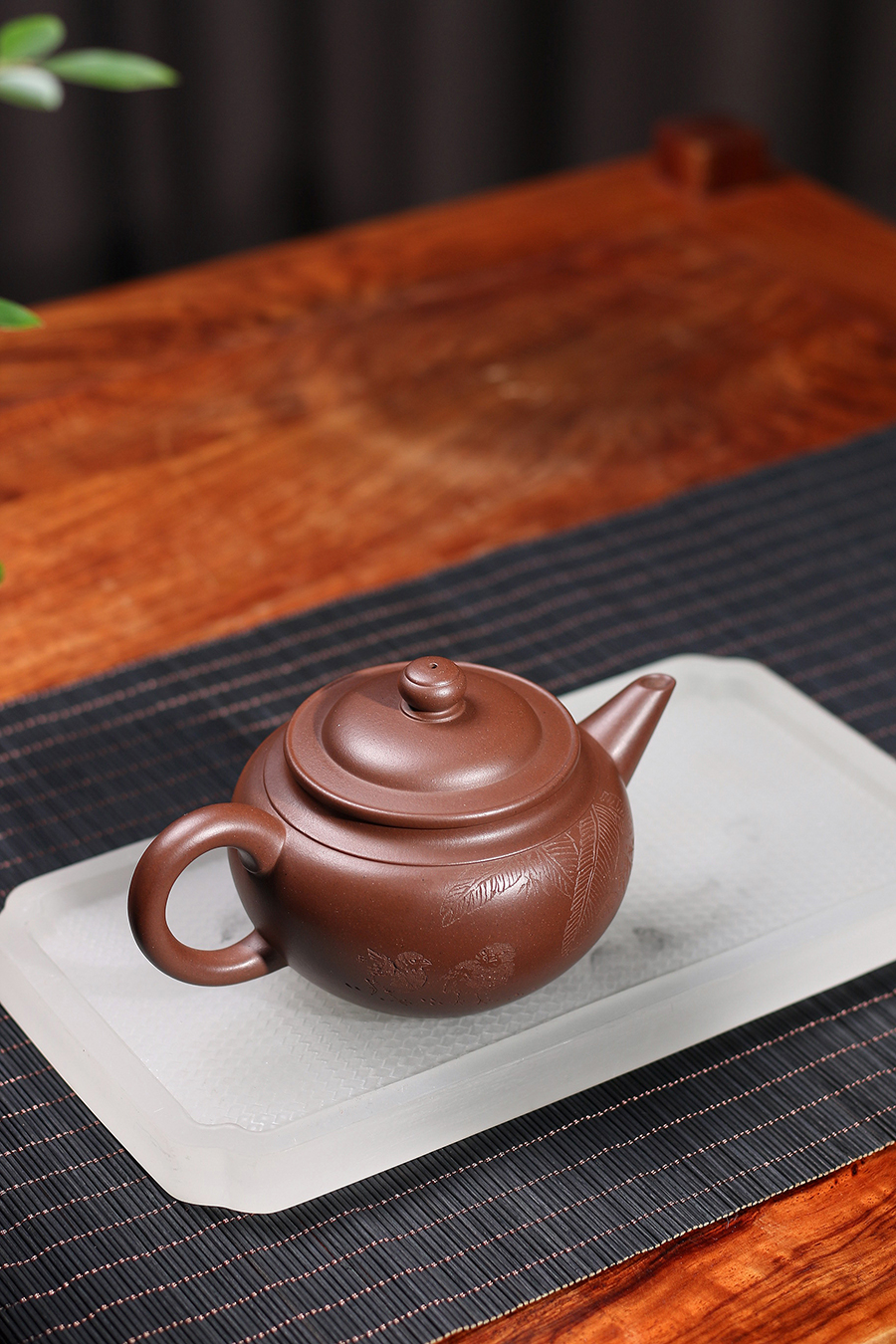 李碧芳制大亨笠帽壶(谭泉海铭)