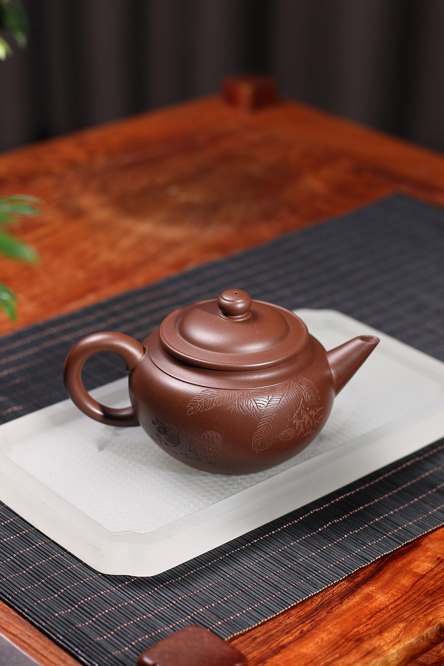 李碧芳制大亨笠帽壶(谭泉海铭)