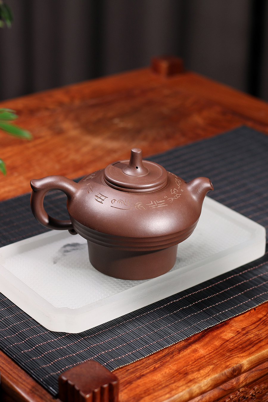 鲍志强制铭双璧叠韵壶