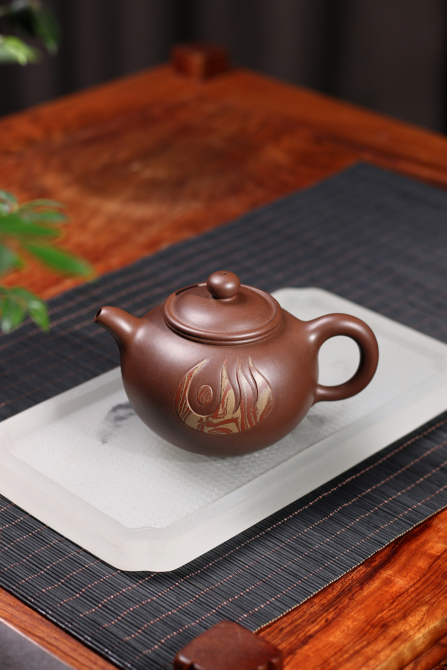 徐达明制全手圆珠壶