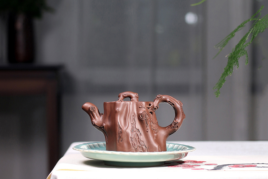 吴奇敏制梅桩壶