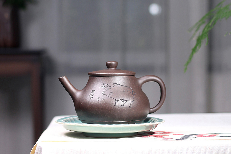 程十发书画徐达明制幽思壶