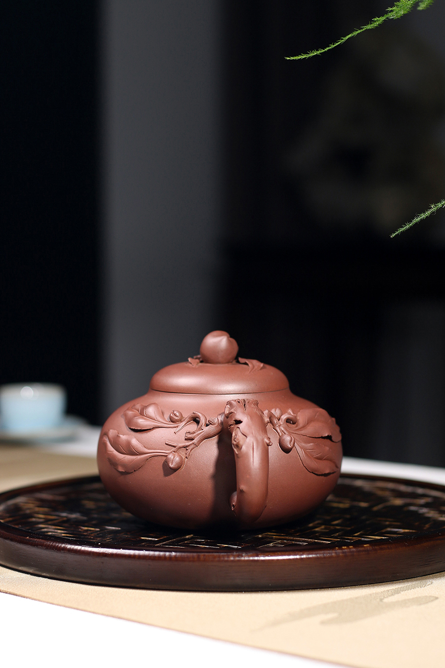 王铭东制野趣壶