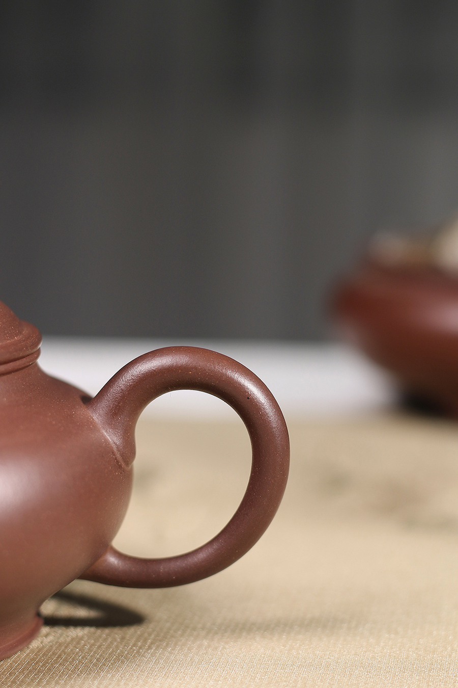 徐元明全手工制虚扁壶