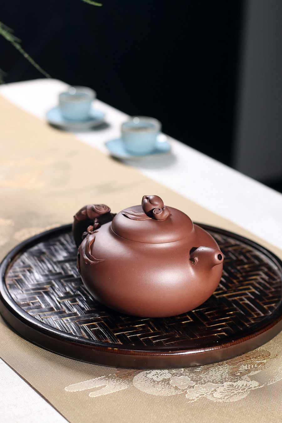 王铭东制野趣壶