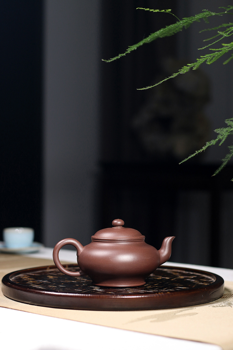 徐元明全手工制虚扁壶