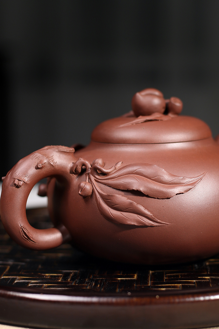 王铭东制野趣壶