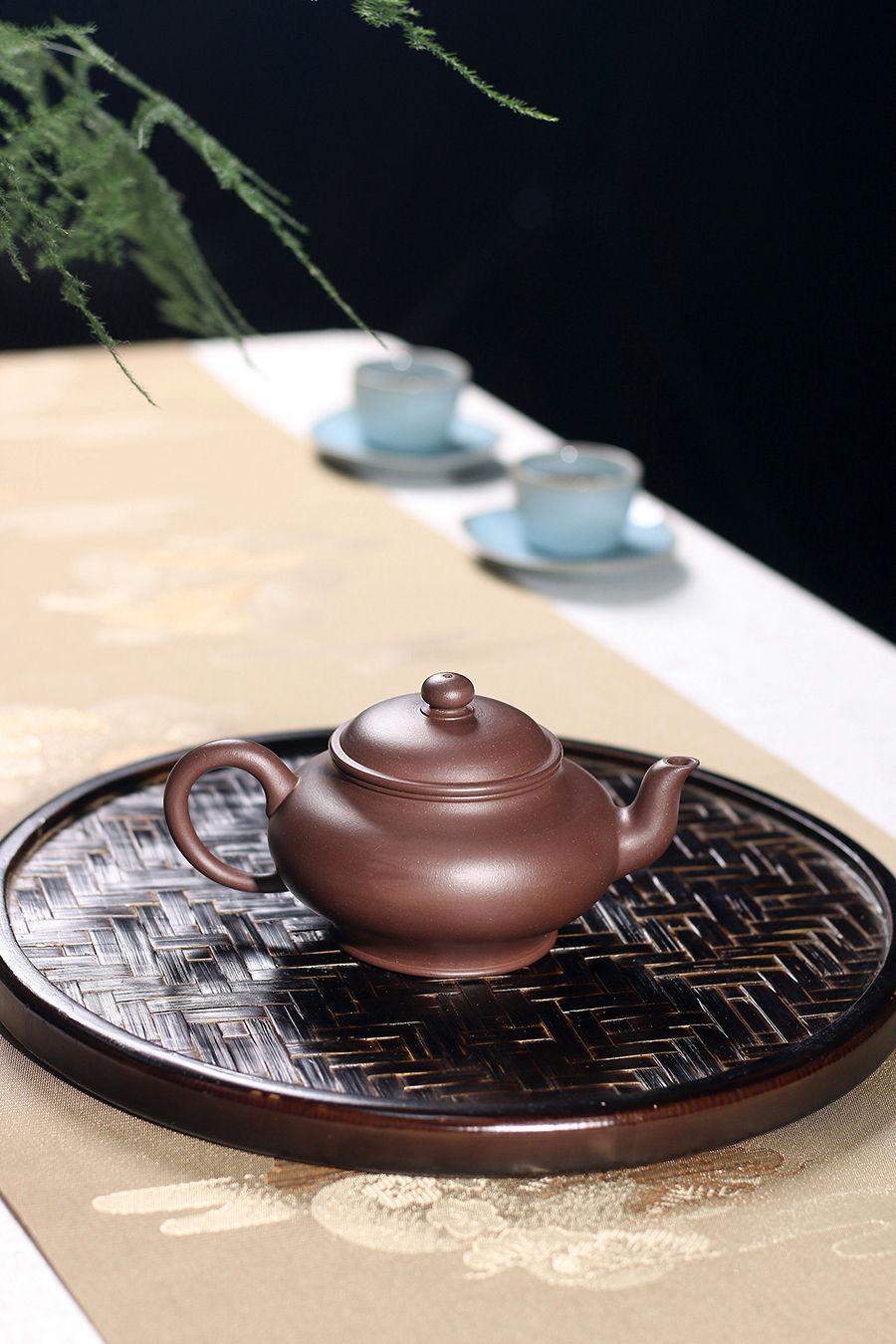 徐元明全手工制虚扁壶