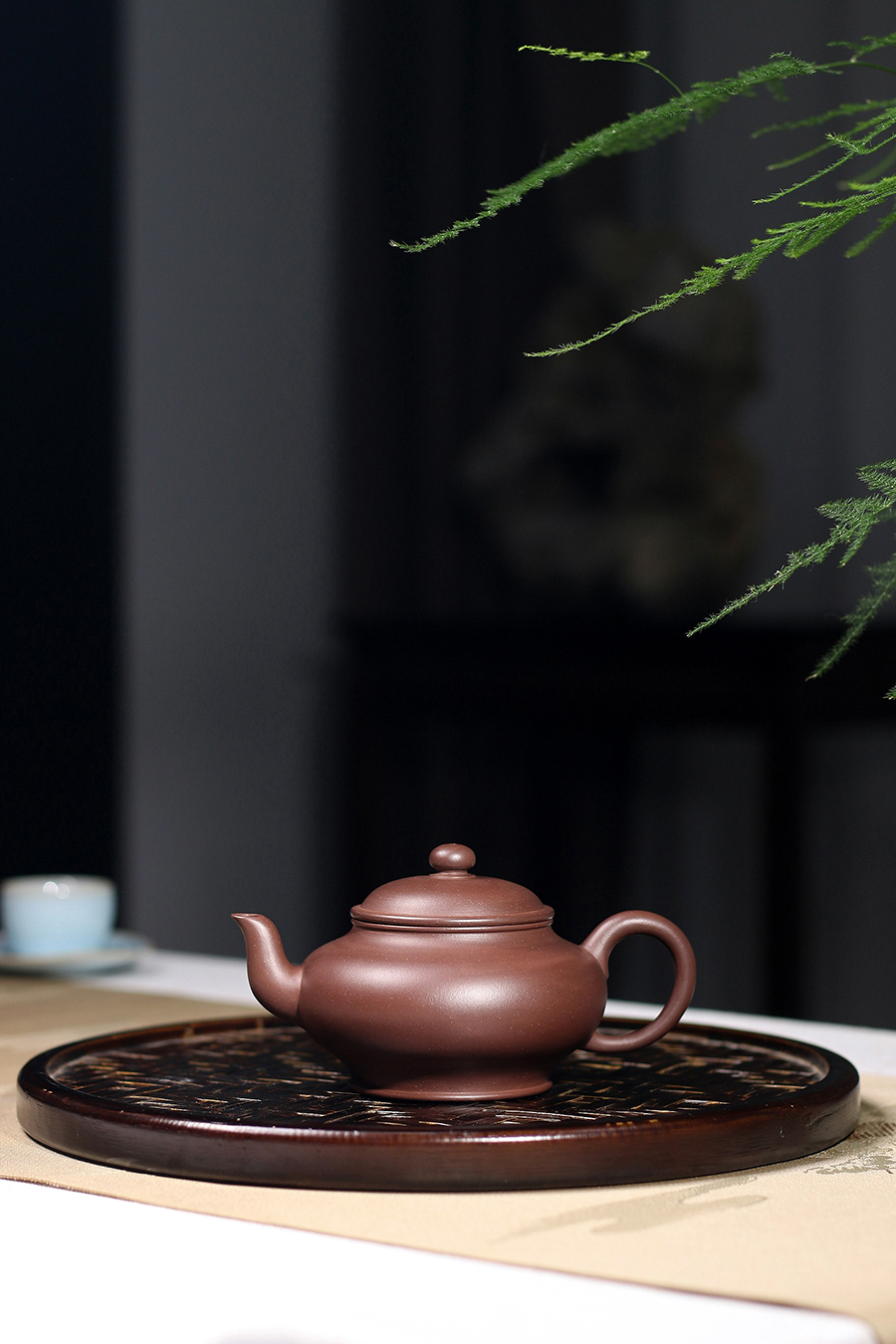 徐元明全手工制虚扁壶