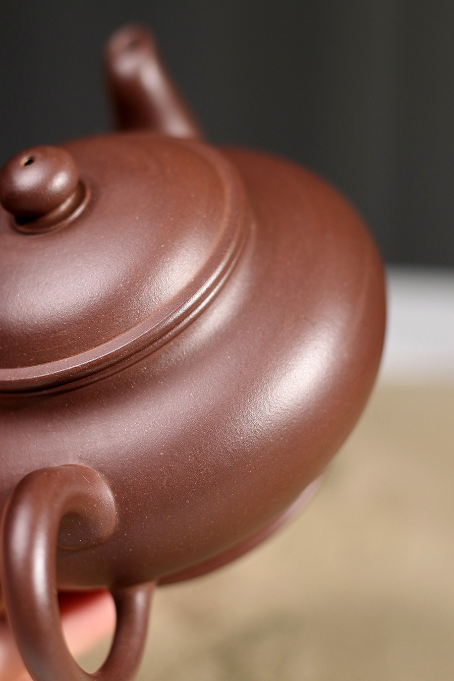 徐元明全手工制虚扁壶