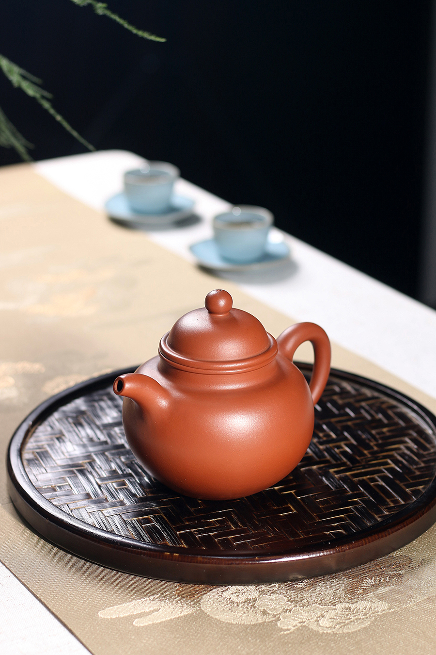 李碧芳制掇球紫砂壶