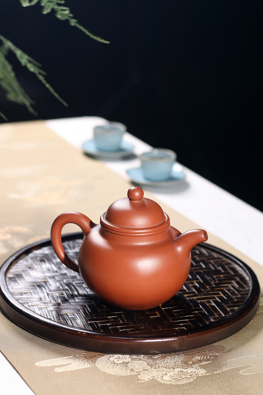 李碧芳制掇球紫砂壶