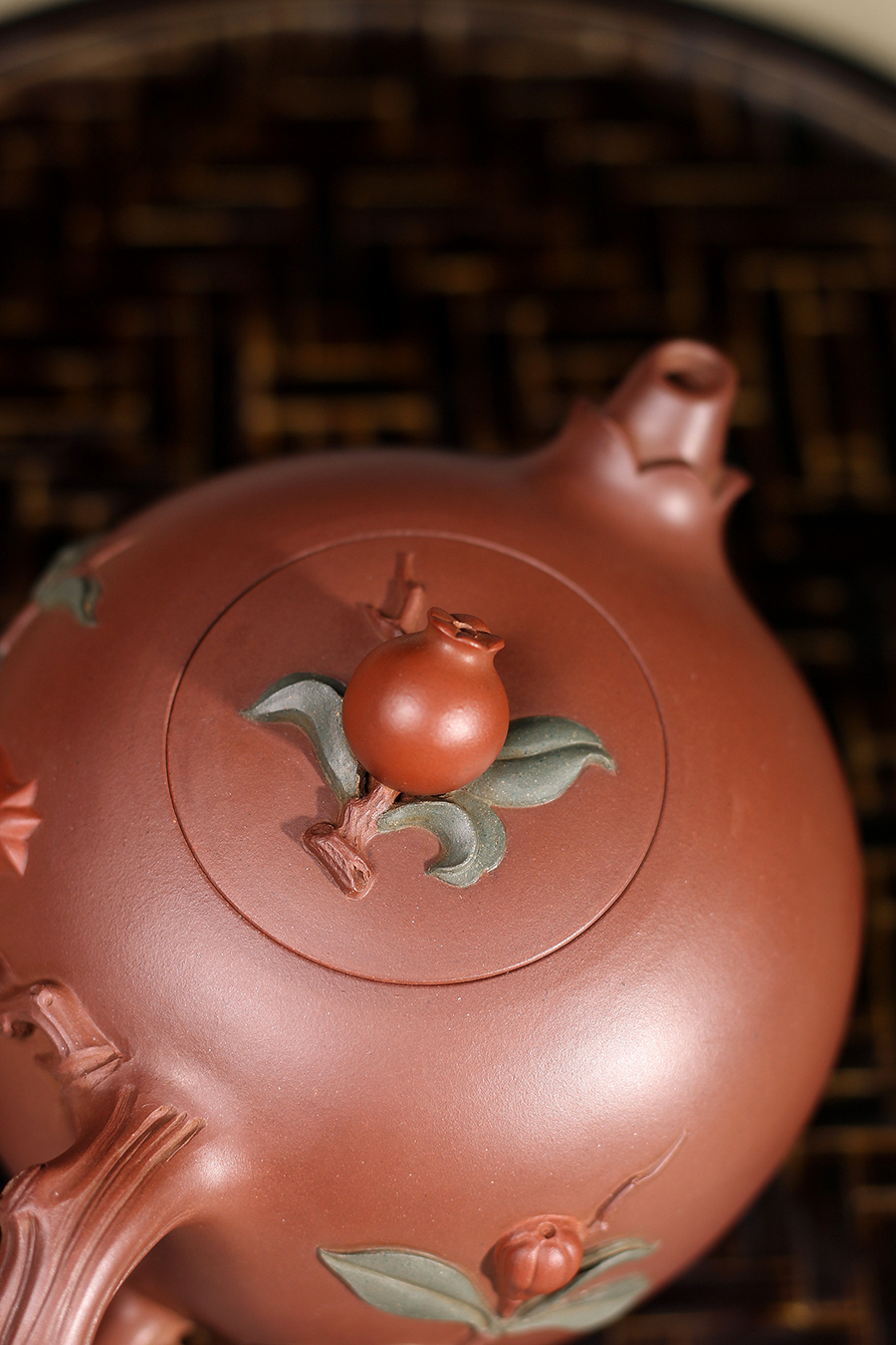 姚志源制石榴壶