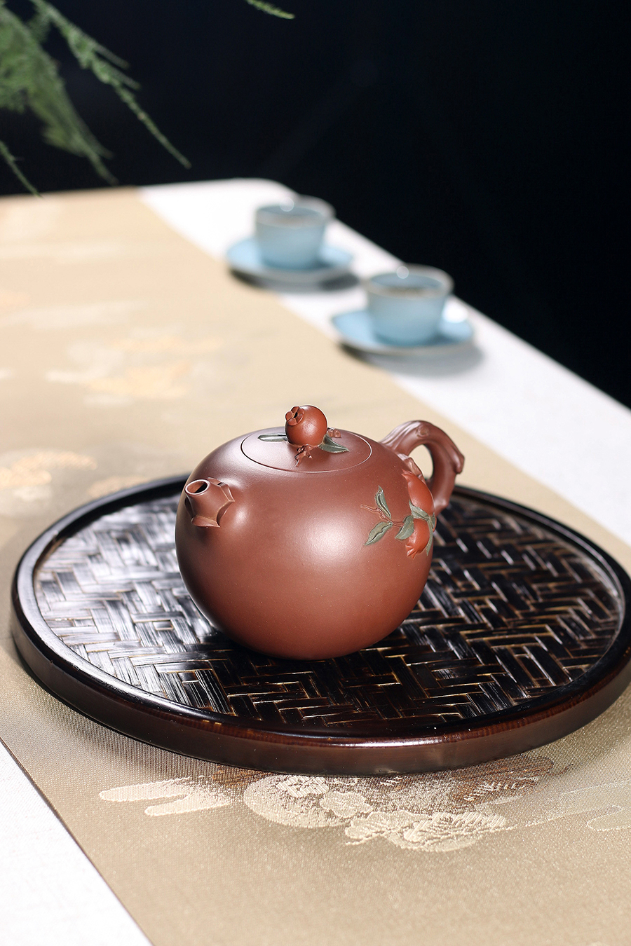 姚志源制石榴壶