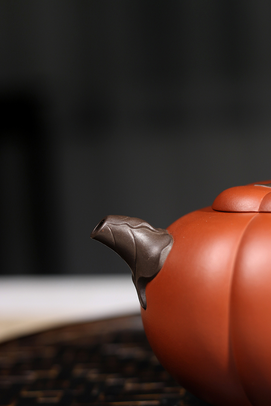 姚志源制丹柿壶