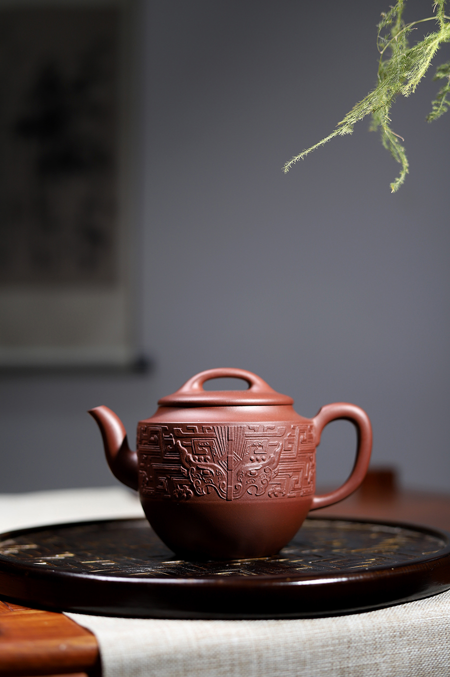 叶永君制尚古之风青铜纹壶