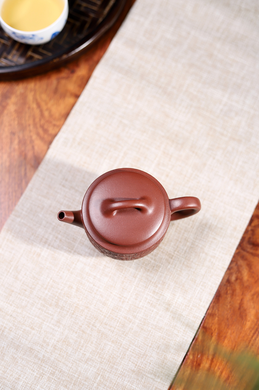 叶永君制饕餮赋壶