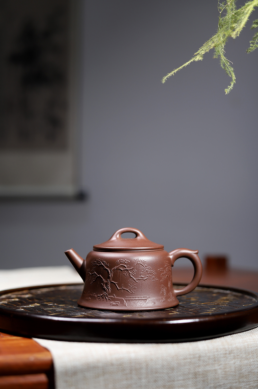 叶永君制牧之榭壶