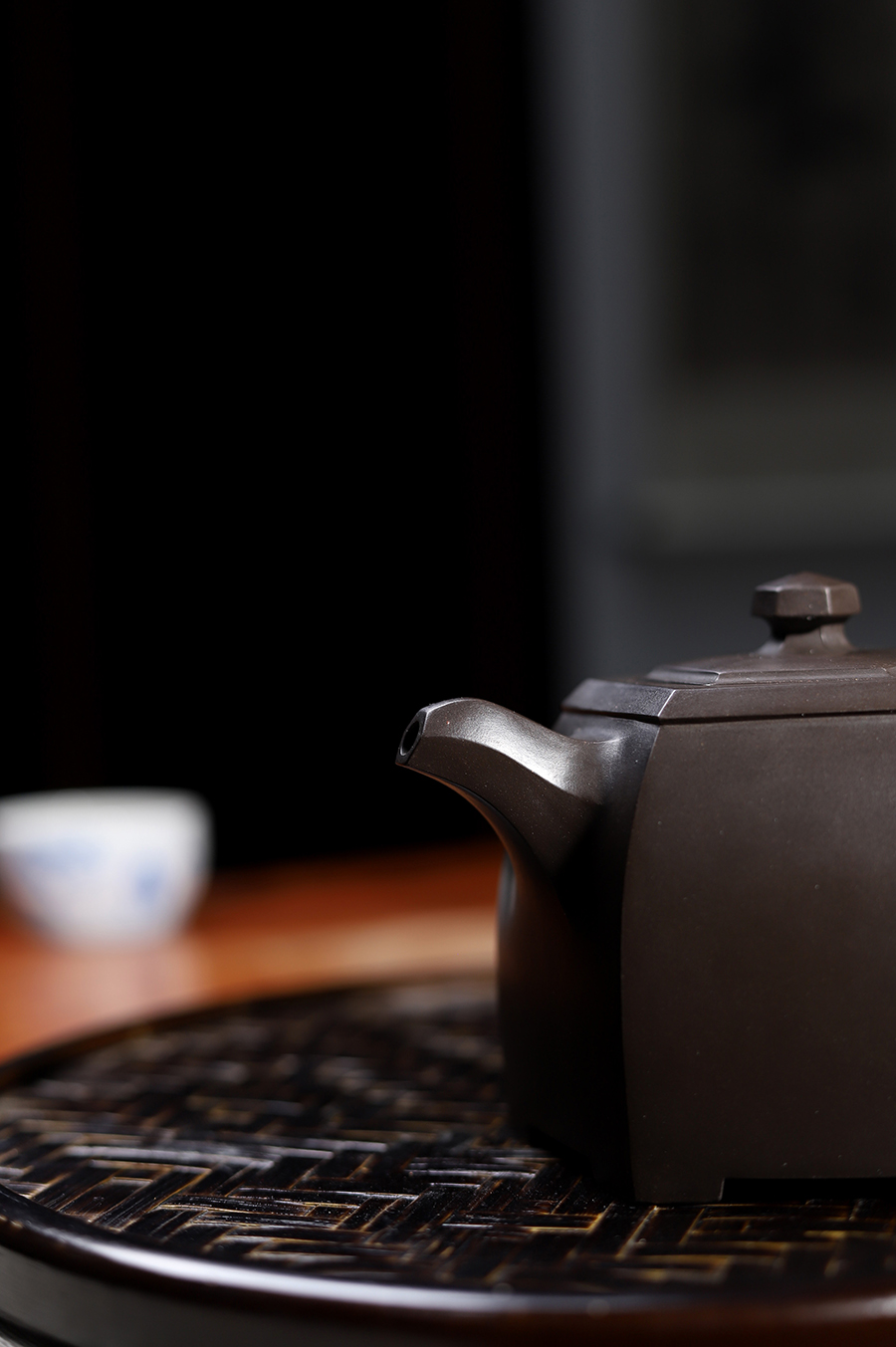 鲍廷博制六方博华壶