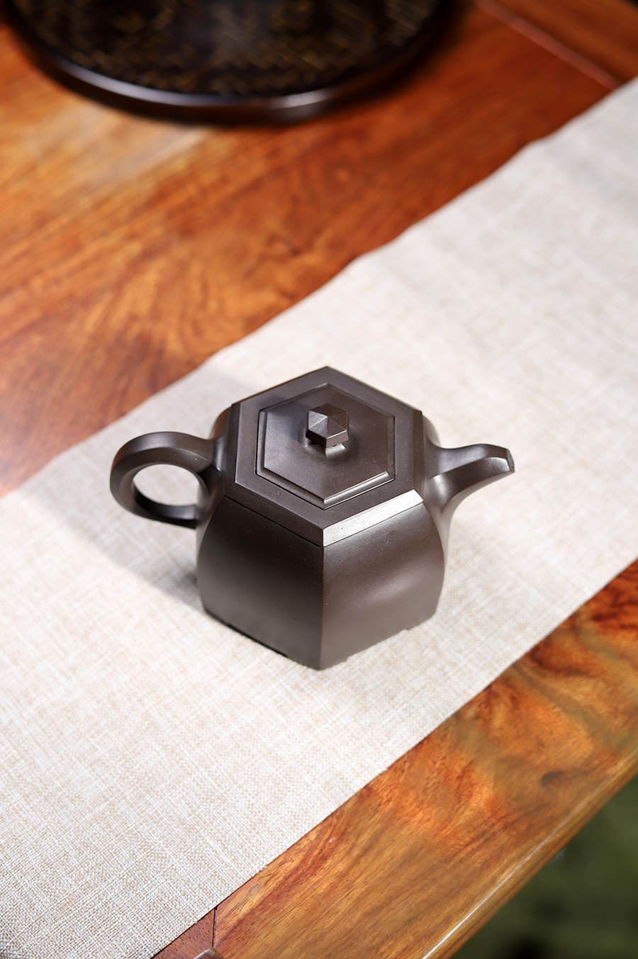 鲍廷博制六方博华壶