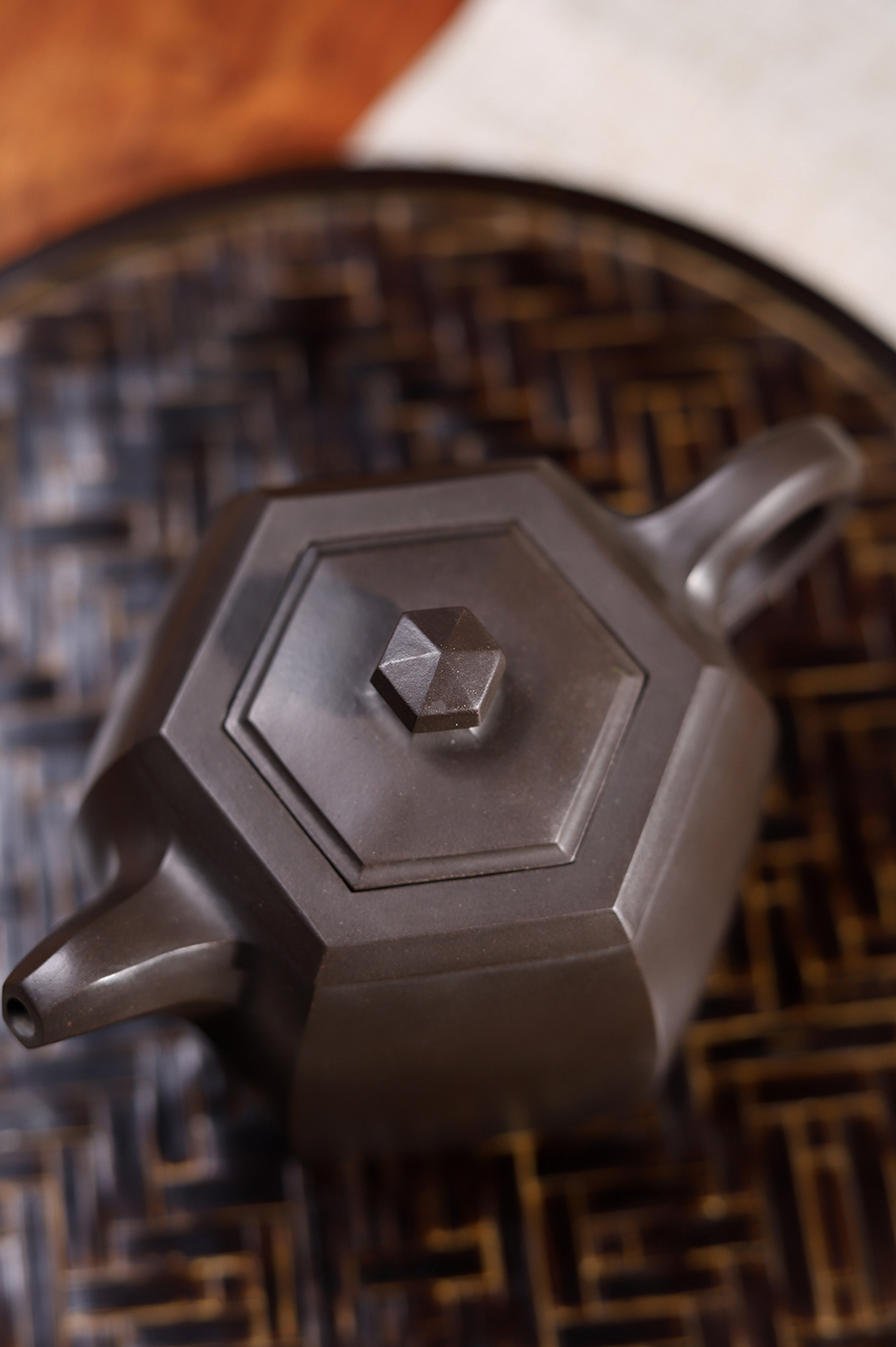 鲍廷博制六方博华壶