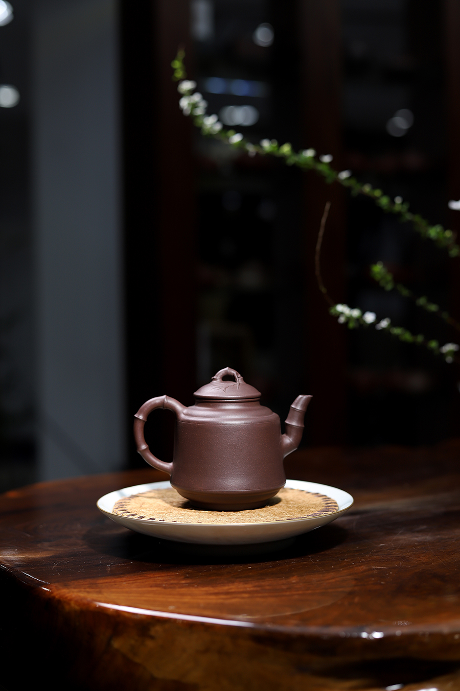 范建华制高竹节壶