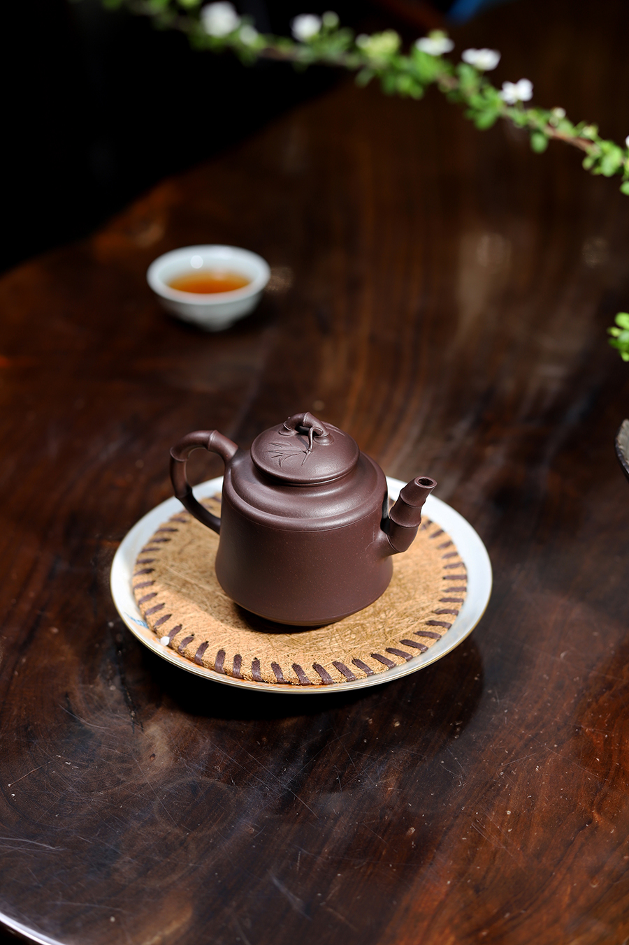 范建华制高竹节壶