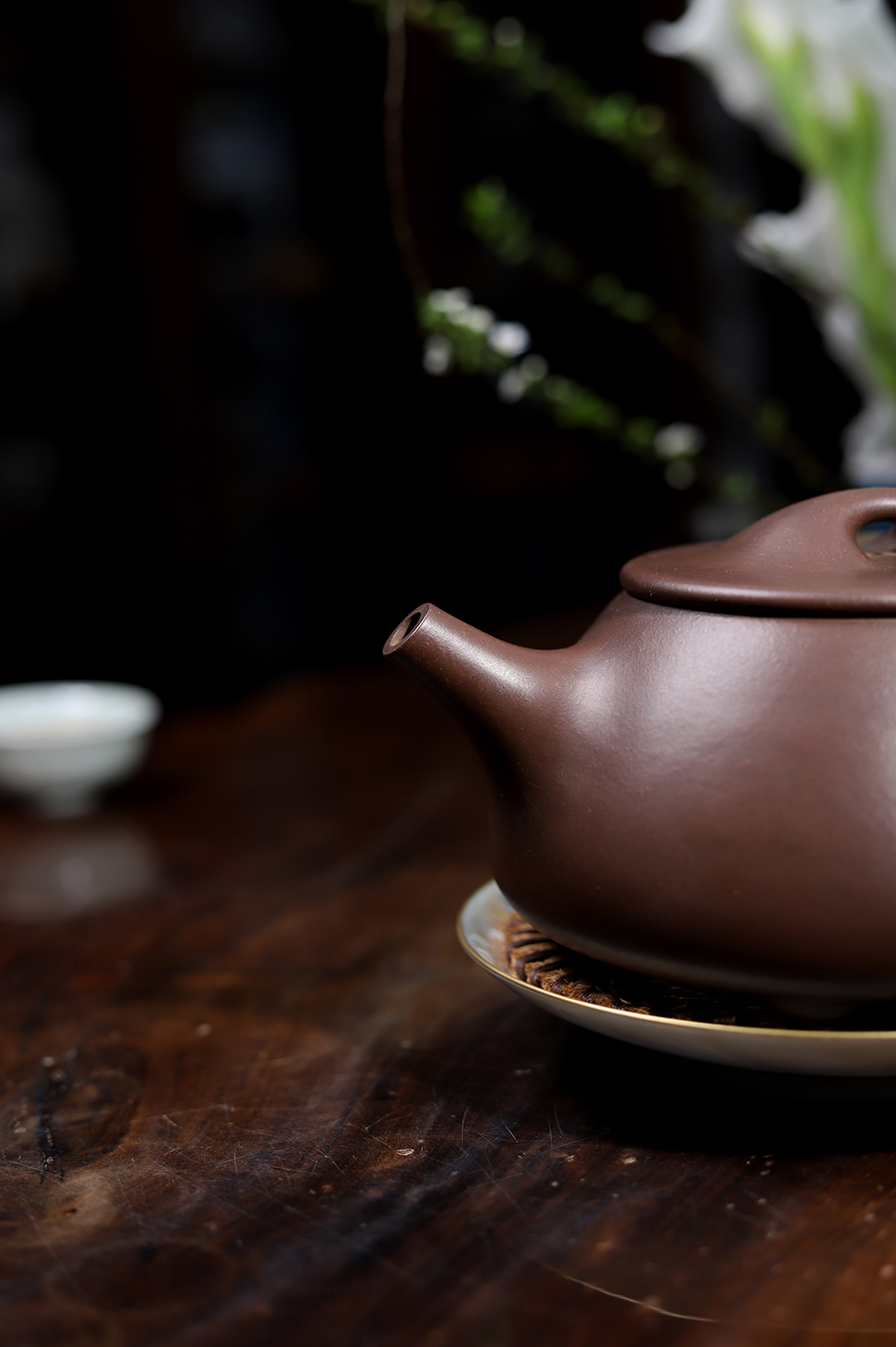 徐达明制全手大石瓢壶