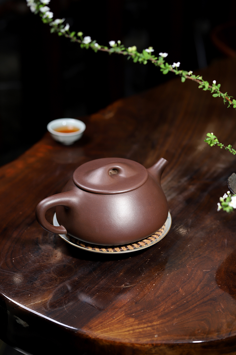 徐达明制全手大石瓢壶