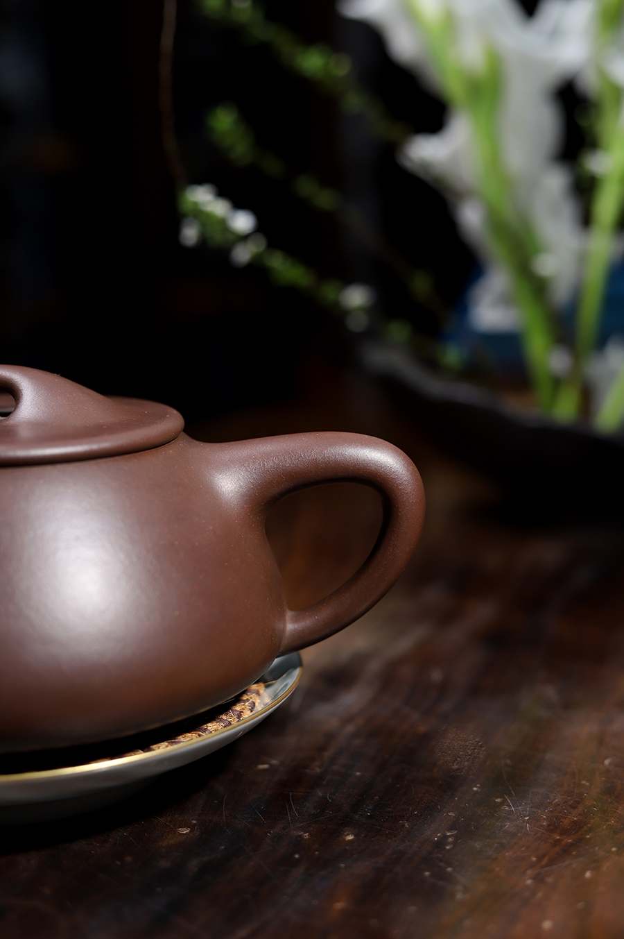 徐达明制全手大石瓢壶