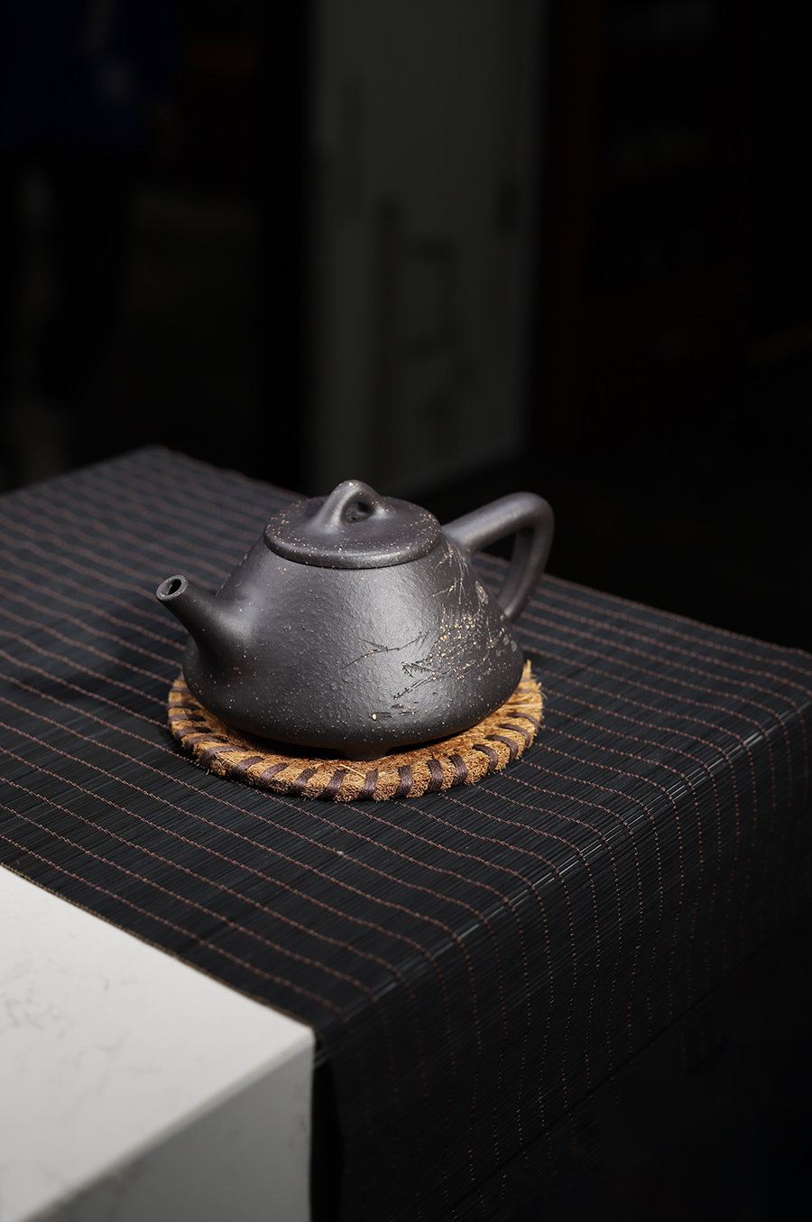 蒋小彦制子冶石瓢壶