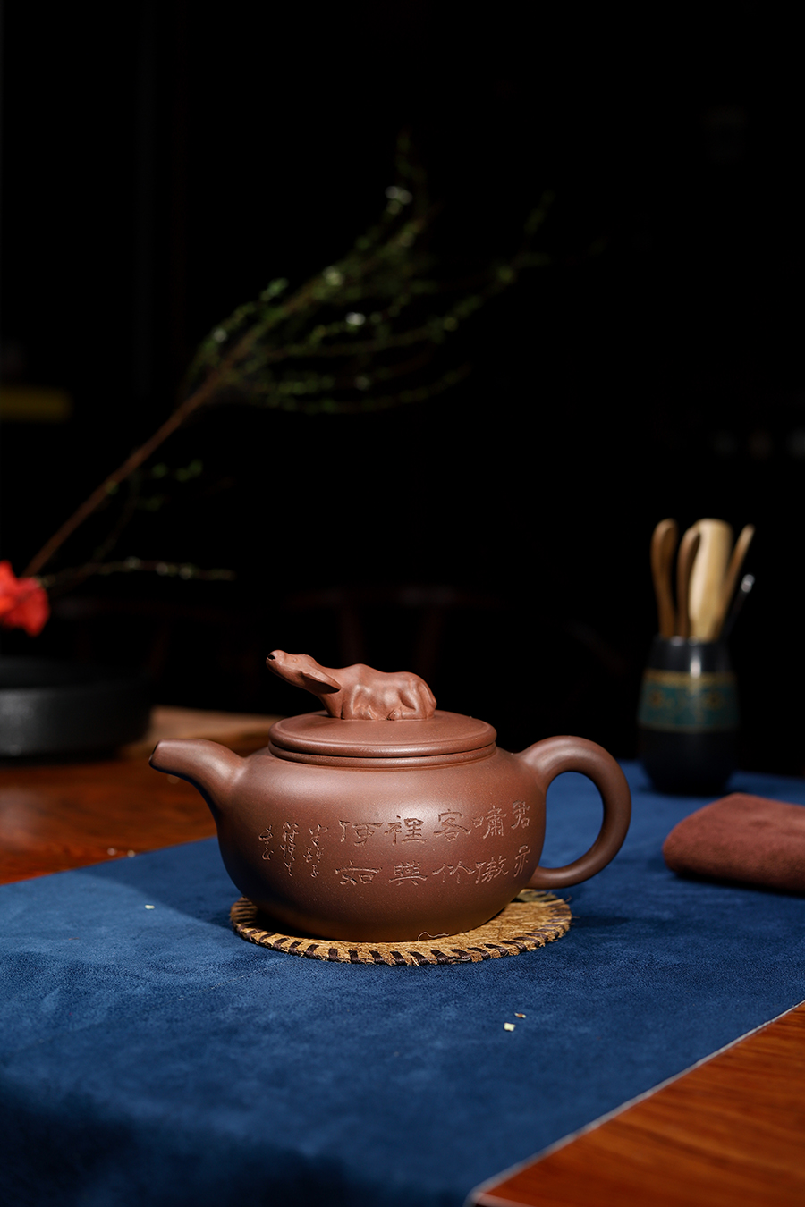 吴云根制大犀尊壶