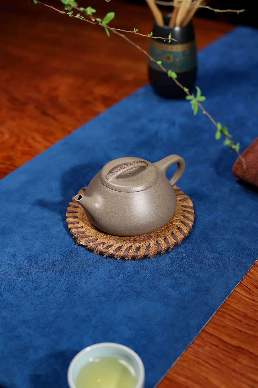 恽志培全手工制韵瓢壶